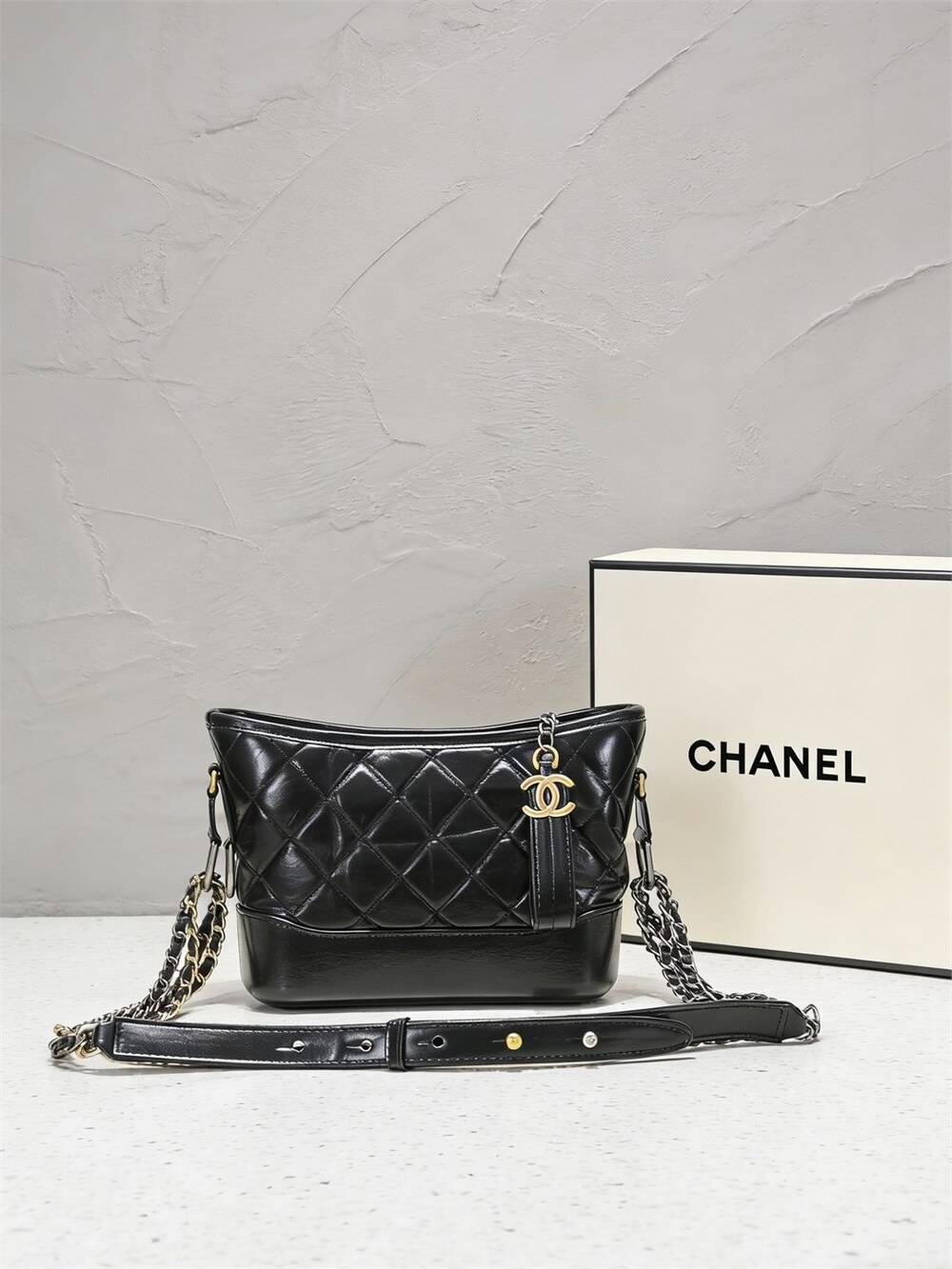 Chanel Gabrielle Small in Quilted